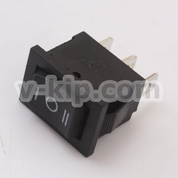 Переключатель клав.перекидной (черный) KCD1-2-103 - фото 3
